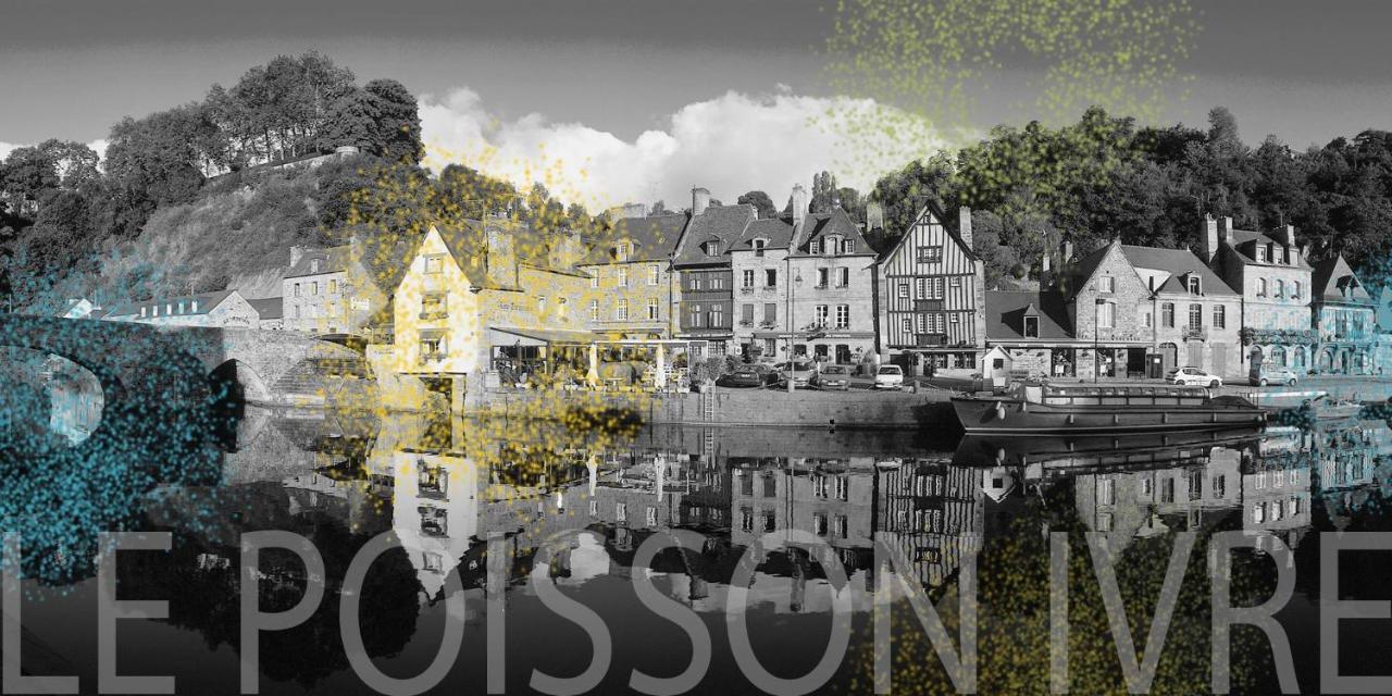 ディナン Le Poisson Ivre Bed & Breakfast エクステリア 写真